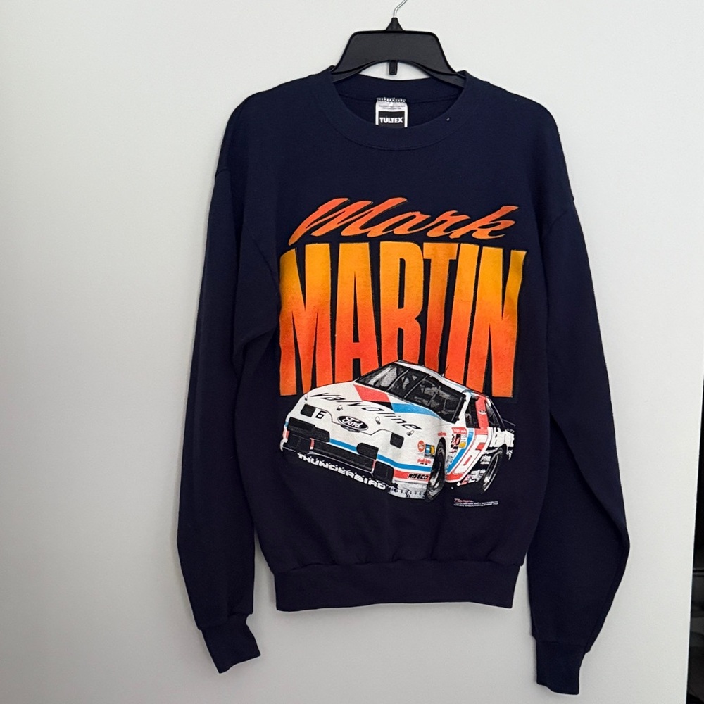 Vintage Mark Martin Racing Crewneck Sweater